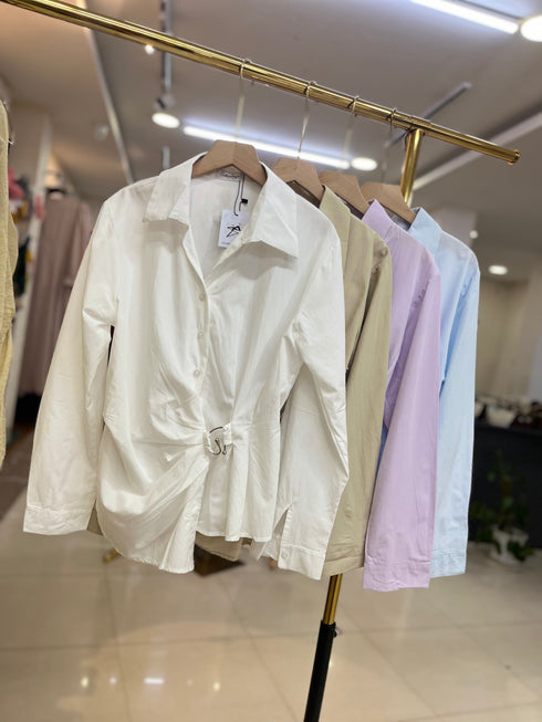 Ladies Casual Button Down Long Sleeves Shirts